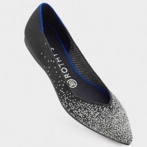 Rothy’s Black Sparkle The Point Flats 6